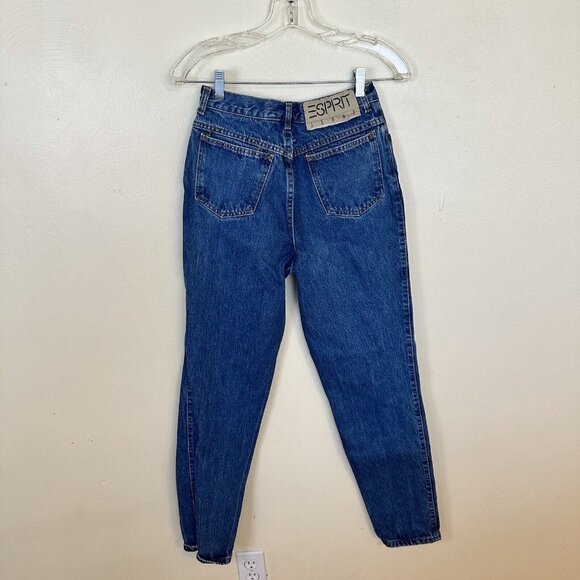 Vintage 1990s Esprit Womens High Waisted Jeans 27 Straight Leg Mom Jeans XS - Picture 3 of 9